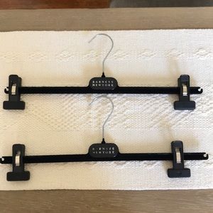 Set of two authentic Barneys New York pant hangers